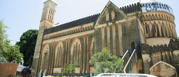 stone town tour zanzibar anglican church